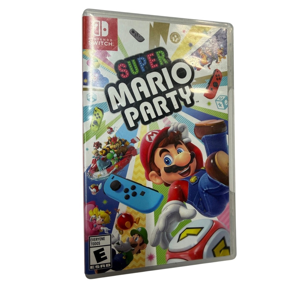 Super Mario Party Nintendo Switch Physical Game Cartridge LA-H-ADFJA-USA Case
